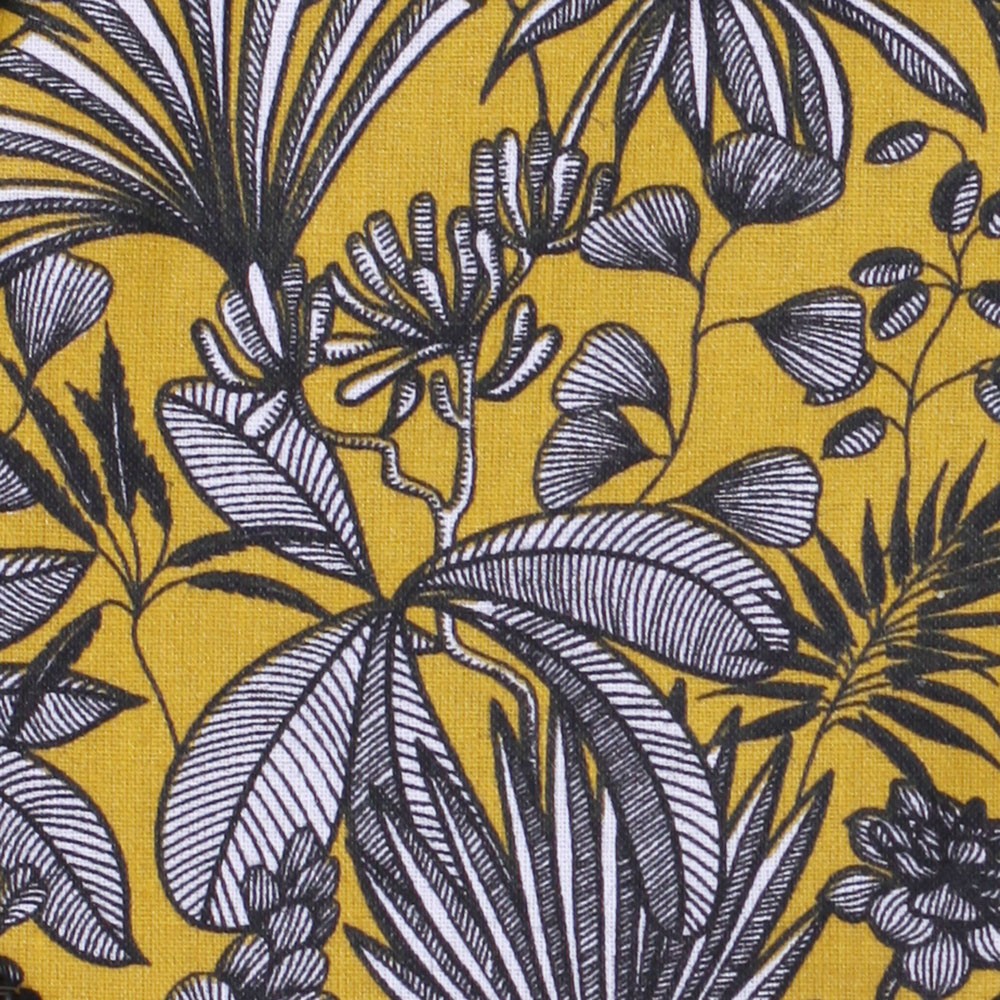 floral jaune enduit