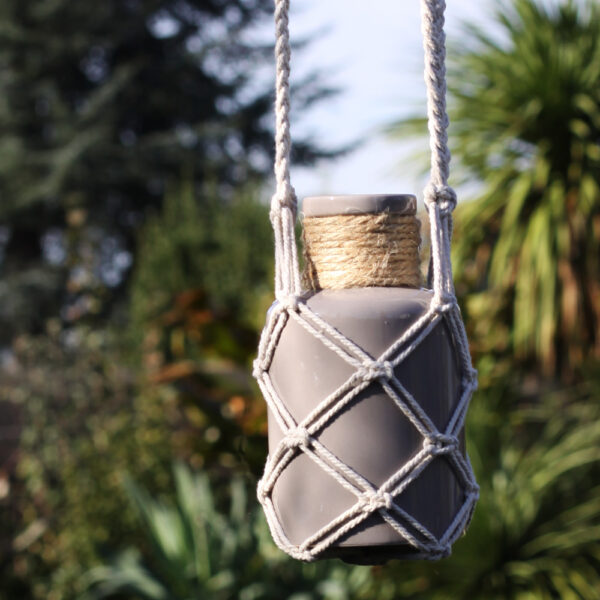 Petit porte pot en macramé – Image 4