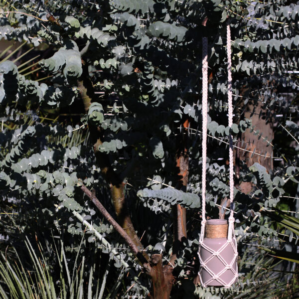 Petit porte pot en macramé – Image 3