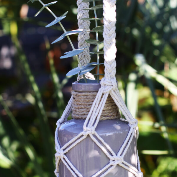 Petit porte pot en macramé – Image 2